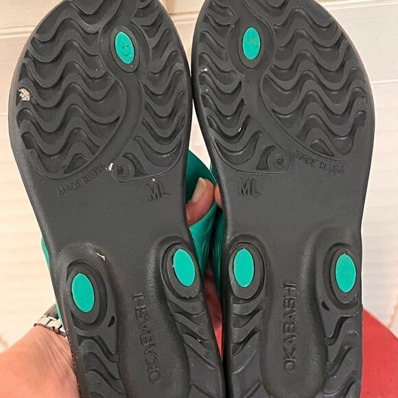 OKABASHI Men’s Flops - Picture 4 of 5